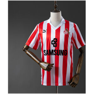 Mens FC Koln Retro Third Jersey 1988/89 Mens FC Koln Retro Third Jersey 1988/89 front view on display