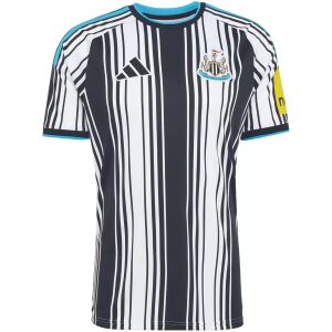 Mens Newcastle United Home Jersey 2026/27 black and white striped shirt front view