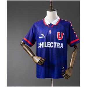 Mens Universidad de Chile Home Jersey 1996/97 front view in royal blue