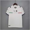 Mens Italy Retro Away Jersey 2021 front view on hanger