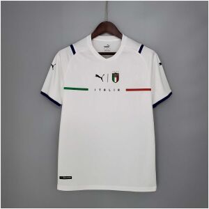 Mens Italy Retro Away Jersey 2021 front view on hanger