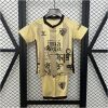 Kids Malaga Third Kit 2024/25 front view on display