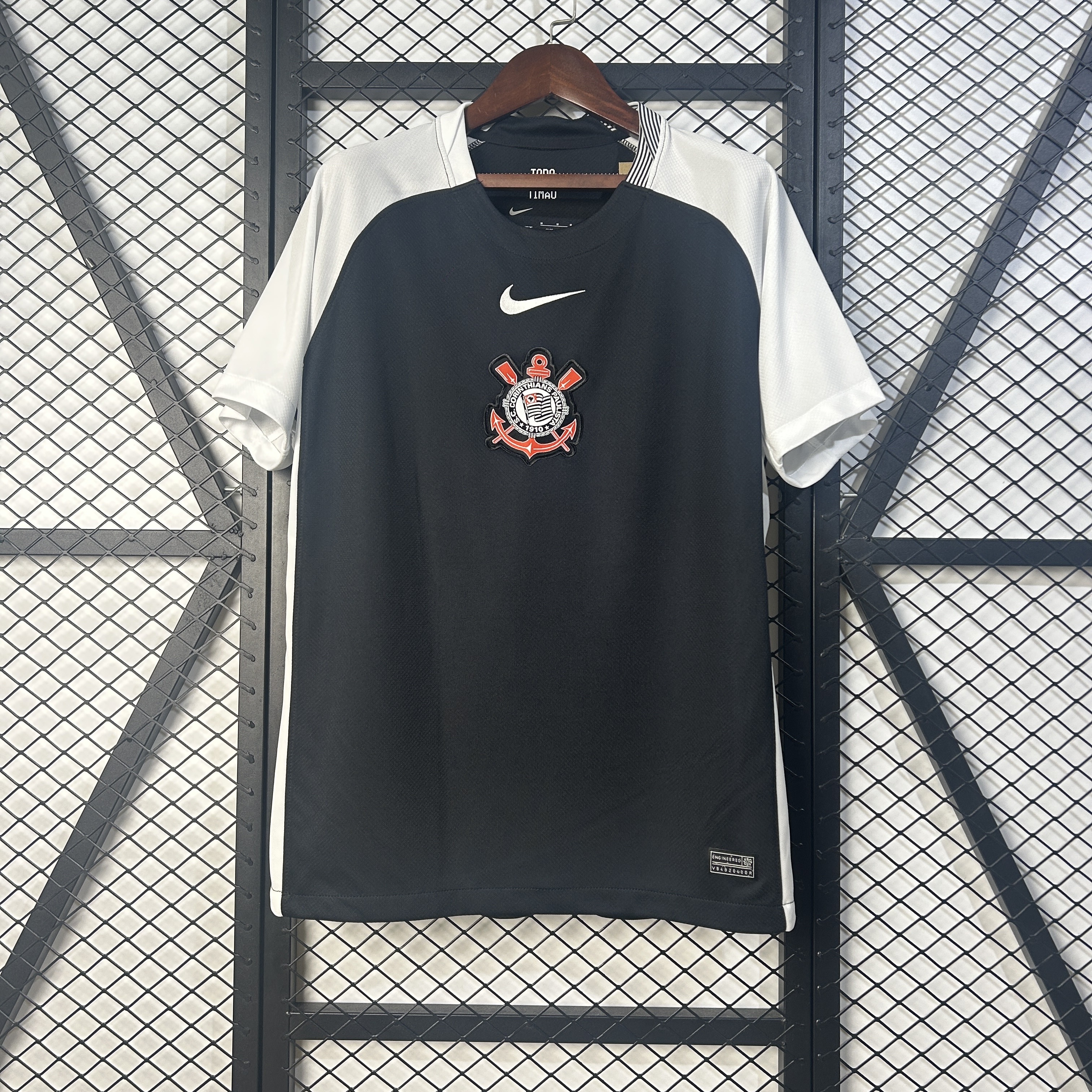Mens Corinthians Away Jersey 2025/26 Mens Corinthians Away Jersey 2025/26 front view on display