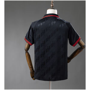 Mens Flamengo Lifestyler Black Retro Jersey 2025/26 front view on display