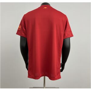 Mens Valencia red Away Jersey 2025/26 back view detail