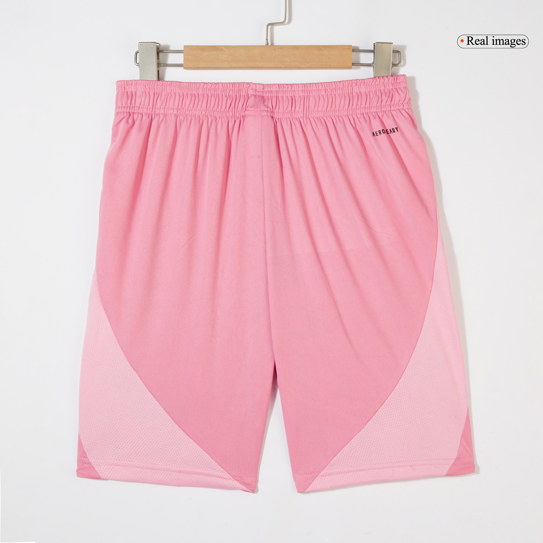 Mens Inter Miami CF Home Shorts 2025 Mens Inter Miami CF Home Shorts 2025 rear view showing clean waistband and athletic cut