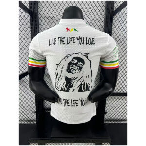 Mens Ajax white special version Jersey 2025/26 front view on display