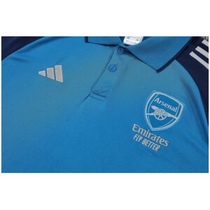 Mens Arsenal Blue Polo Training Shirt + Long Pants Tracksuit 2026/27