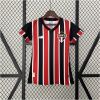 Womens Sao Paulo Away Jersey 2024/25 front view showing tailored striped silhouette