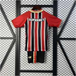 Kids Sao Paulo Away Kit 2025/26 back view detail