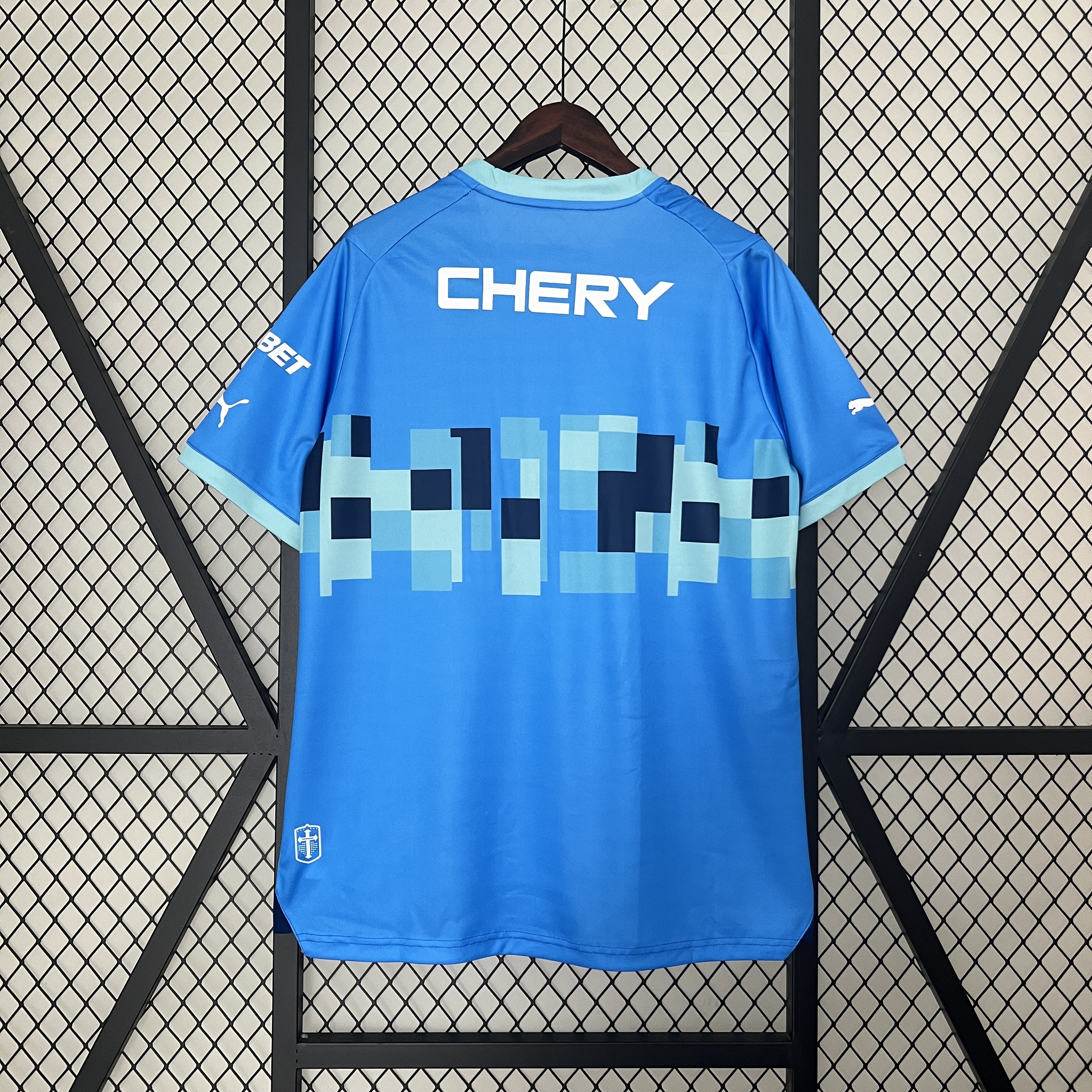 Mens Deportivo Universidad Catolica Third Jersey 2024/25 Mens Deportivo Universidad Catolica Third Jersey 2024/25 front view in sky blue