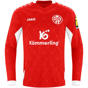 Mens Mainz 05 Home Long Sleeve Jersey 2026/27