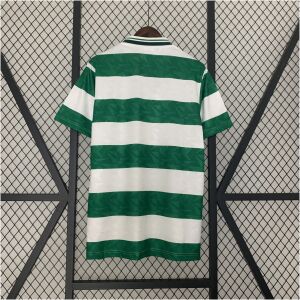 Mens Celtics Retro Home Jersey 1989/91 rear view showing matching team styling