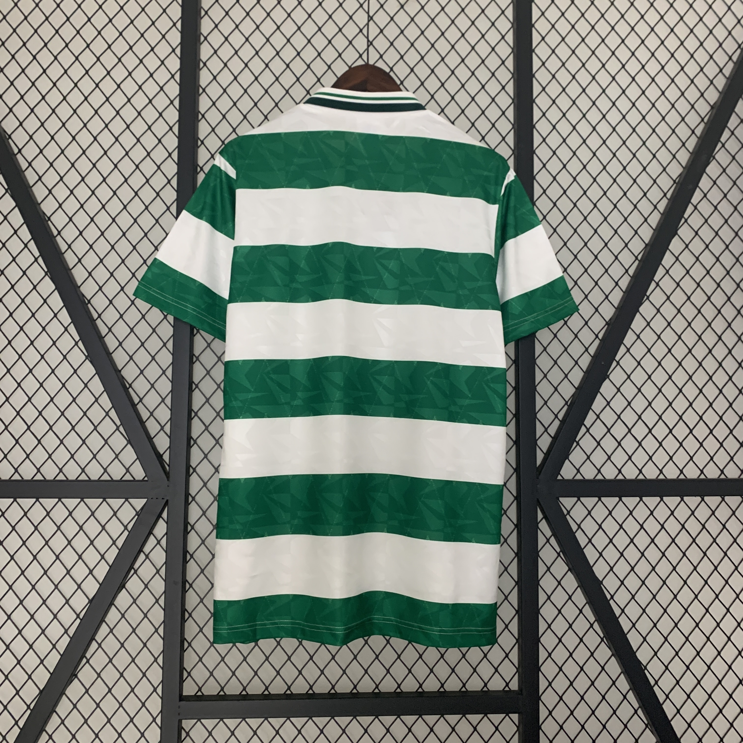 Mens Celtics Retro Home Jersey 1989/91 Mens Celtics Retro Home Jersey 1989/91 rear view showing matching team styling