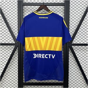 Mens Boca Juniors Home Jersey 2024/25 rear view showing matching team styling