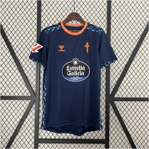 Mens Celta Vigo Away Jersey 2024/25 front view on display