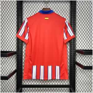 Mens Atletico Madrid Home Jersey 2024/25 front view on display