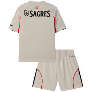 Kids Benfica Away Kit 2025/26 rear view of shirt and shorts