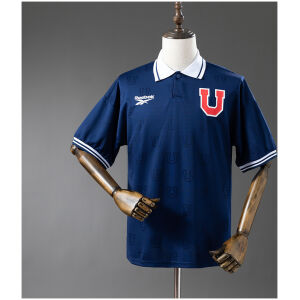Mens Universidad de Chile Home Jersey 1998/99 front view in navy blue