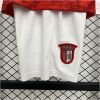 Kids Braga Home Kit 2025/26 rear view of shirt and shorts