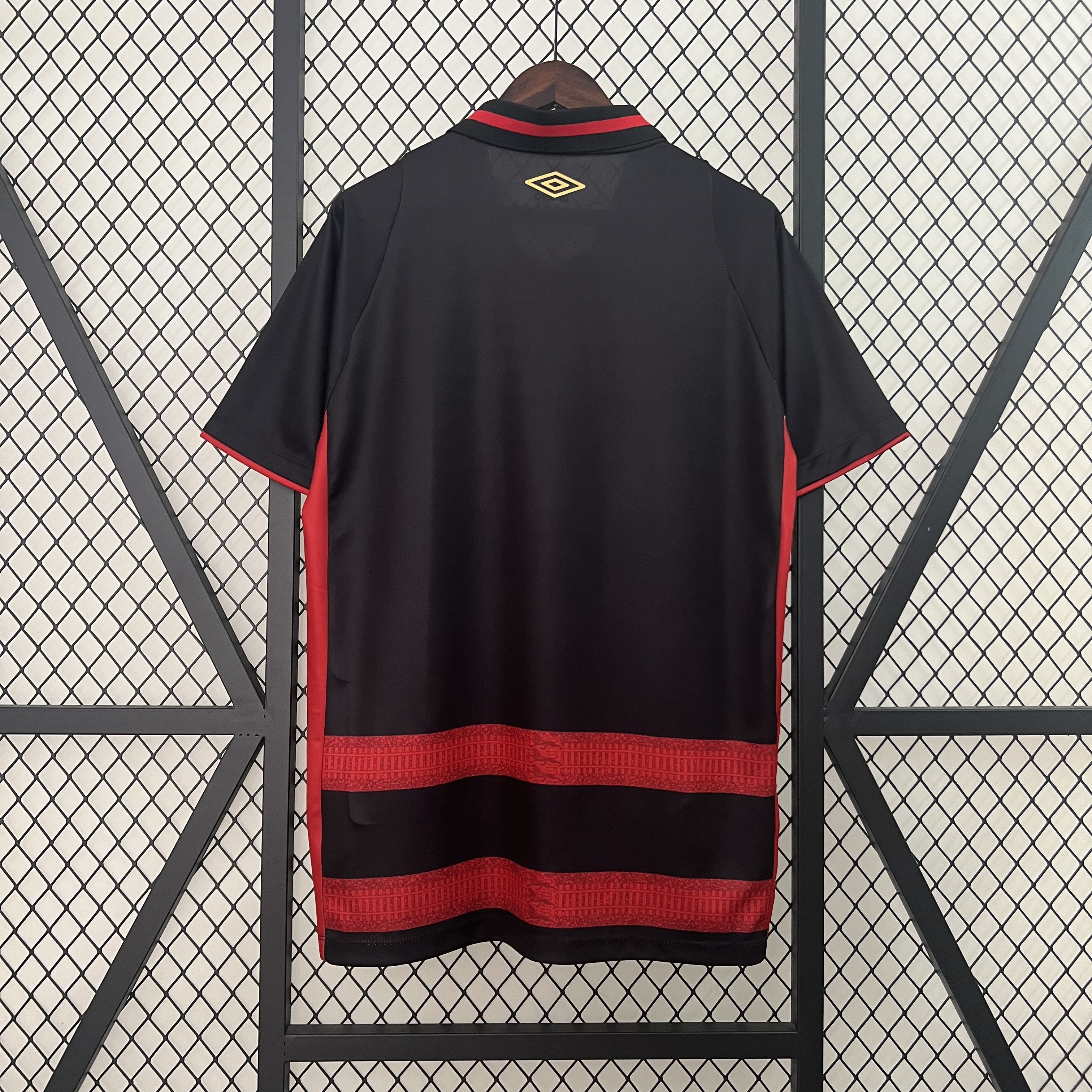 Mens Sport Recife All Sponsors Home Jersey 2024/25 Mens Sport Recife All Sponsors Home Jersey 2024/25 rear view showing matching team styling