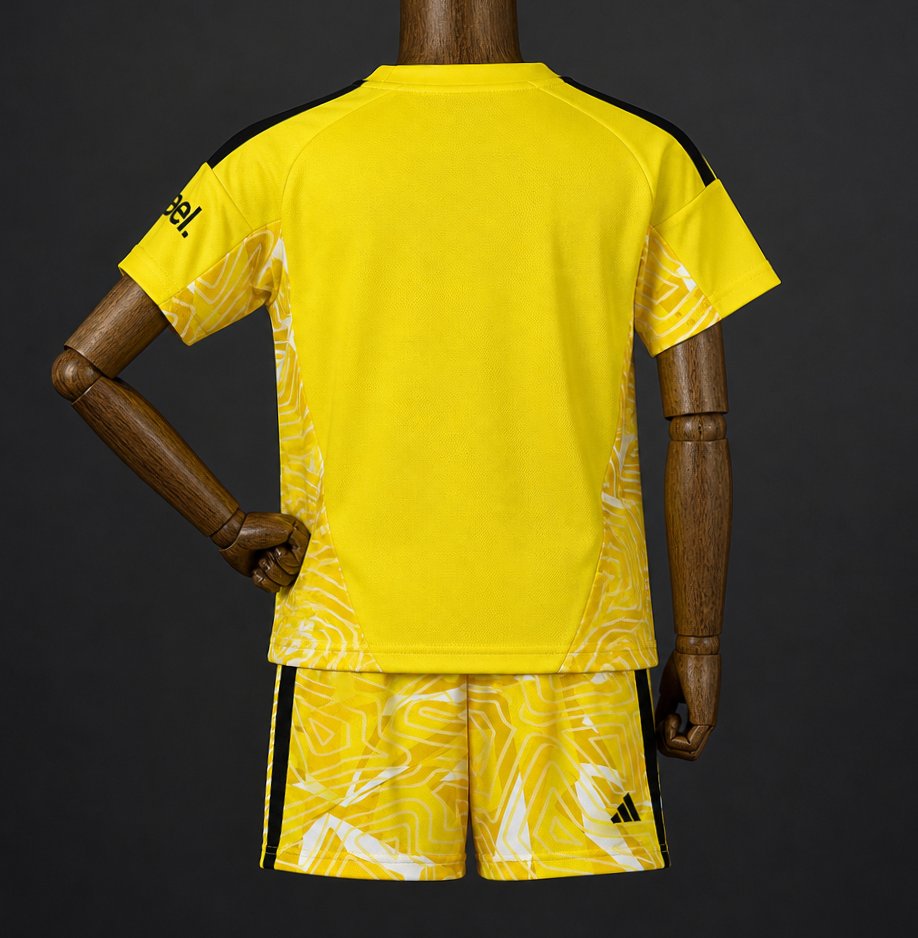 Kids Arsenal Goalkeeper Jersey Yellow White 2026/27 Kids Arsenal Goalkeeper Jersey Yellow White 2026/27