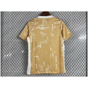 Mens Pumas yellow Training Kit Jersey 2025/26 rear view of shirt and shorts