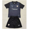 Kids Athletic Bilbao black Goalkeeper Kit 2025/26 front view on display