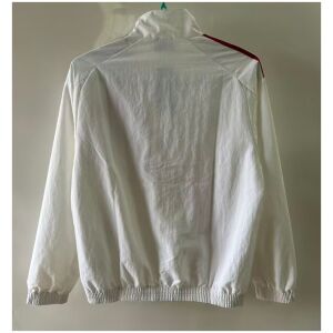 Mens River Plate white Windbreaker 2025/26 rear view showing matching team styling