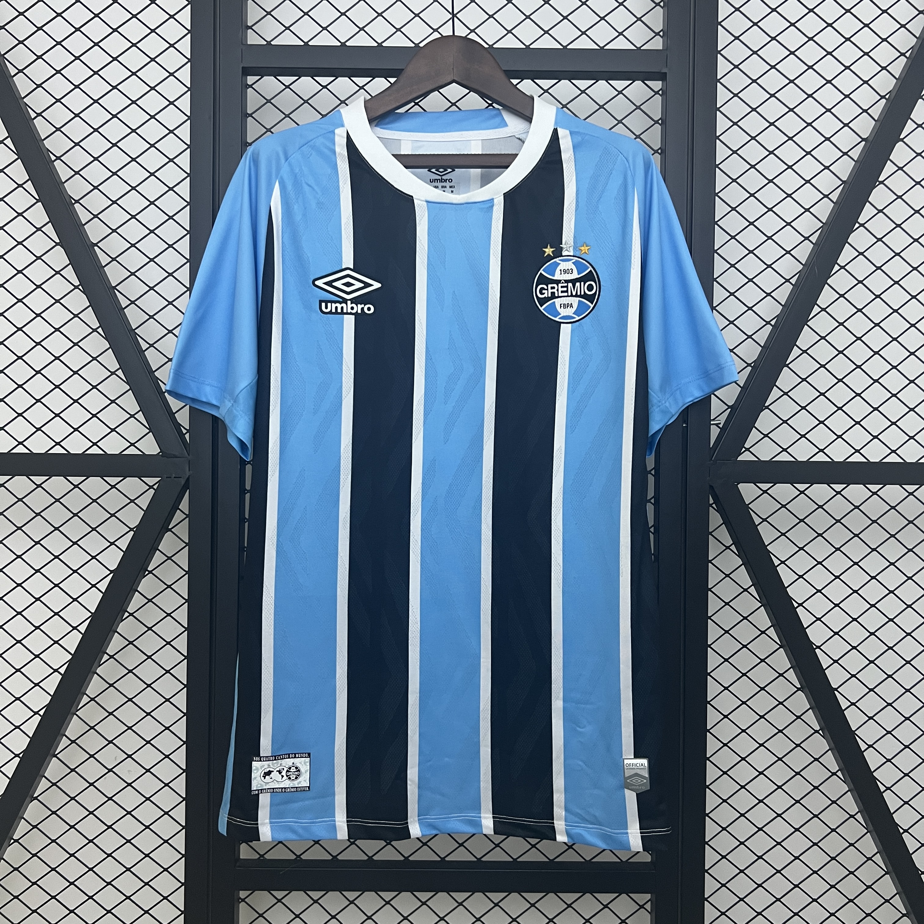 Mens Gremio Home Jersey 2025/26 Mens Gremio Home Jersey 2025/26 front view on display