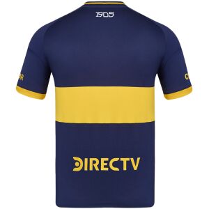 Mens Boca Juniors Home Jersey 2025/26 rear view showing matching team styling