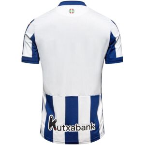 Mens Real Sociedad Home Jersey 2026/27 shirt back view with Basque flag and white panel