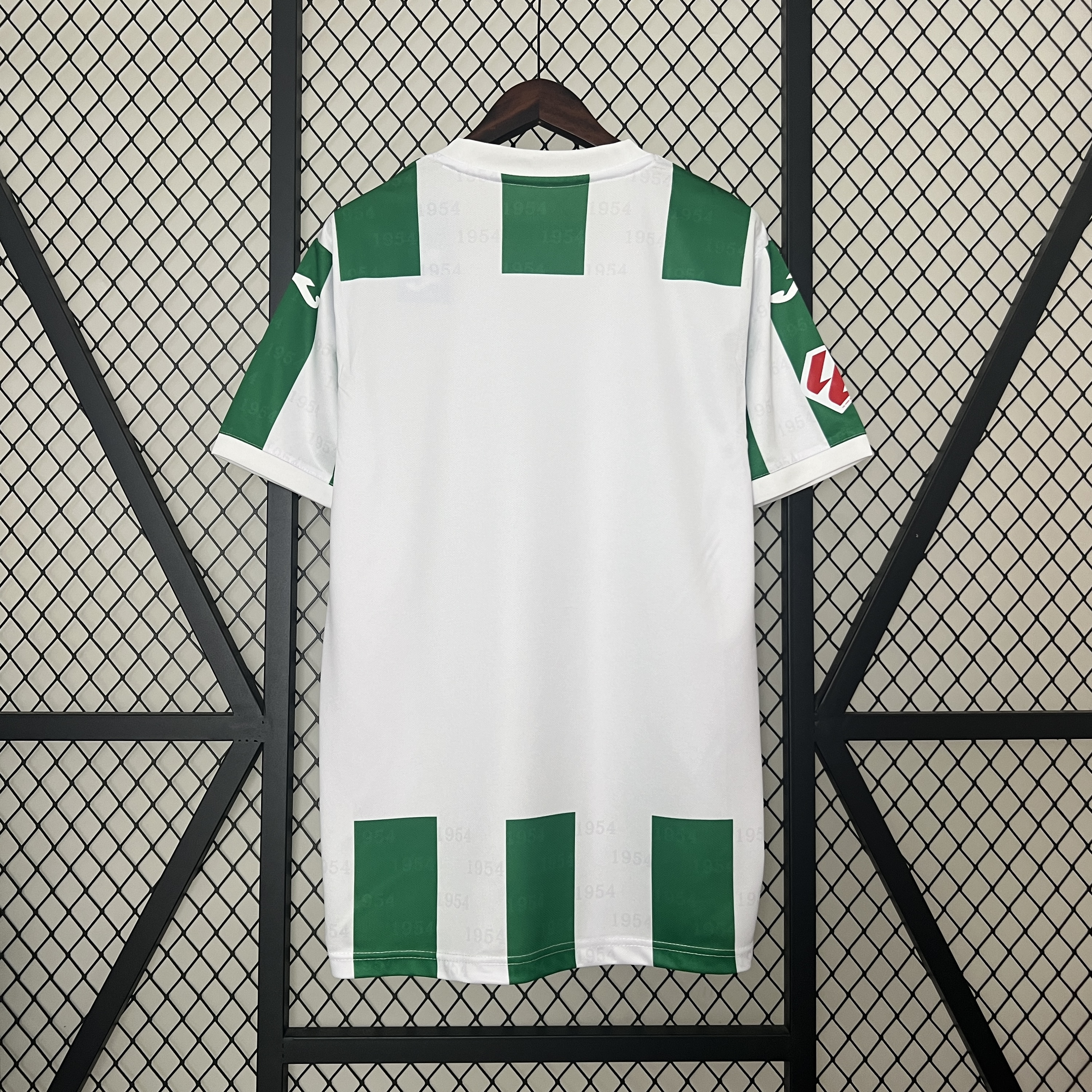 Mens Cordoba CF green Home Jersey 2024/25 Mens Cordoba CF green Home Jersey 2024/25 back view detail