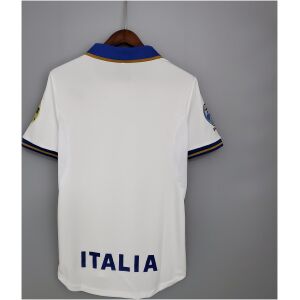 Mens Italy Retro Away Jersey 1996 back view detail