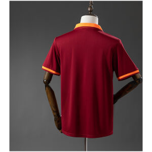 Mens Roma Retro Home Jersey 1983/84 back view detail