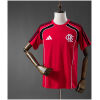 Mens Flamengo Casual Red Jersey 2025/26 front view on display