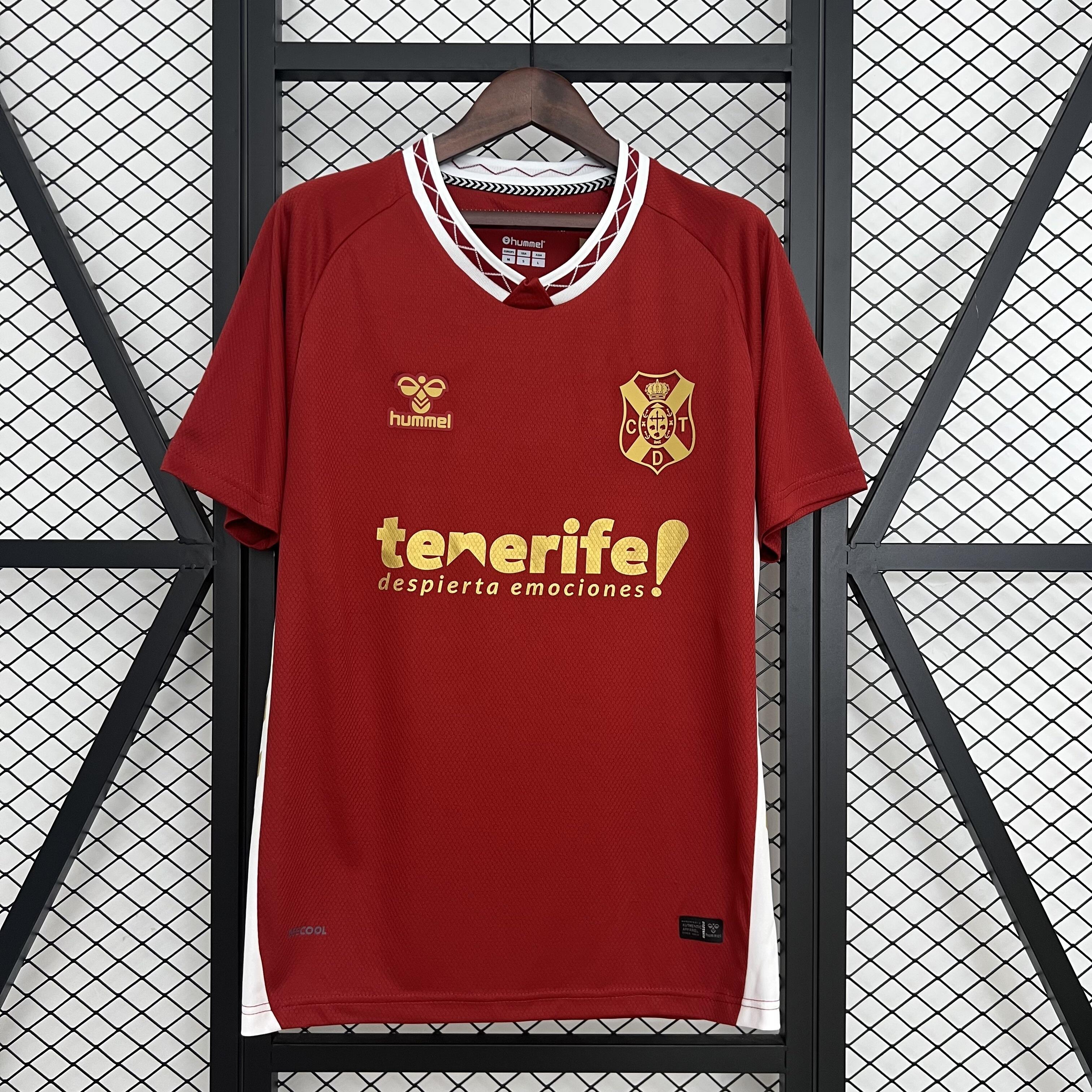 Mens Tenerife Away Jersey 2025/26 Mens Tenerife Away Jersey 2025/26 front view on display