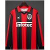 Mens Eintracht Frankfurt 1988/89 Home Retro Shirt – Long Sleeve