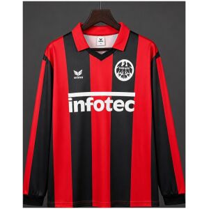Mens Eintracht Frankfurt 1988/89 Home Retro Shirt – Long Sleeve