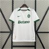 Mens Sporting Lisbon Away Jersey 2024/25 in white with green accents