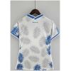 Womens World Cup Brazil Classic White Jersey 2022 back view detail