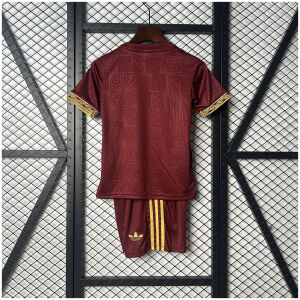 Kids Mexico Red Gold Cup Kit 2025 back view detail