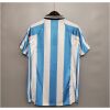 Mens World Cup Argentina Retro Home Jersey 1998 Mens World Cup Argentina Retro Home Jersey 1998 back view detail