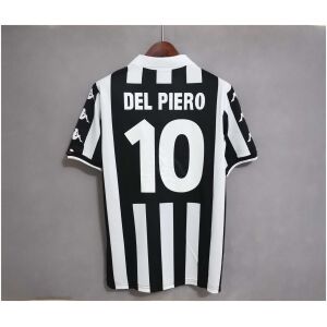 Mens Juventus Retro Home Jersey 1999/00 back view detail