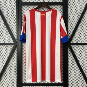 Mens Atletico Madrid Retro Home Jersey 2012/13 front view on display