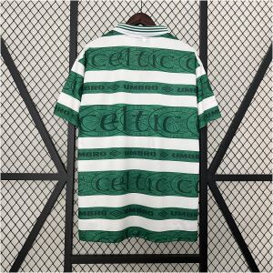 Mens Celtics Retro Home Jersey 1995/97 rear view showing matching team styling