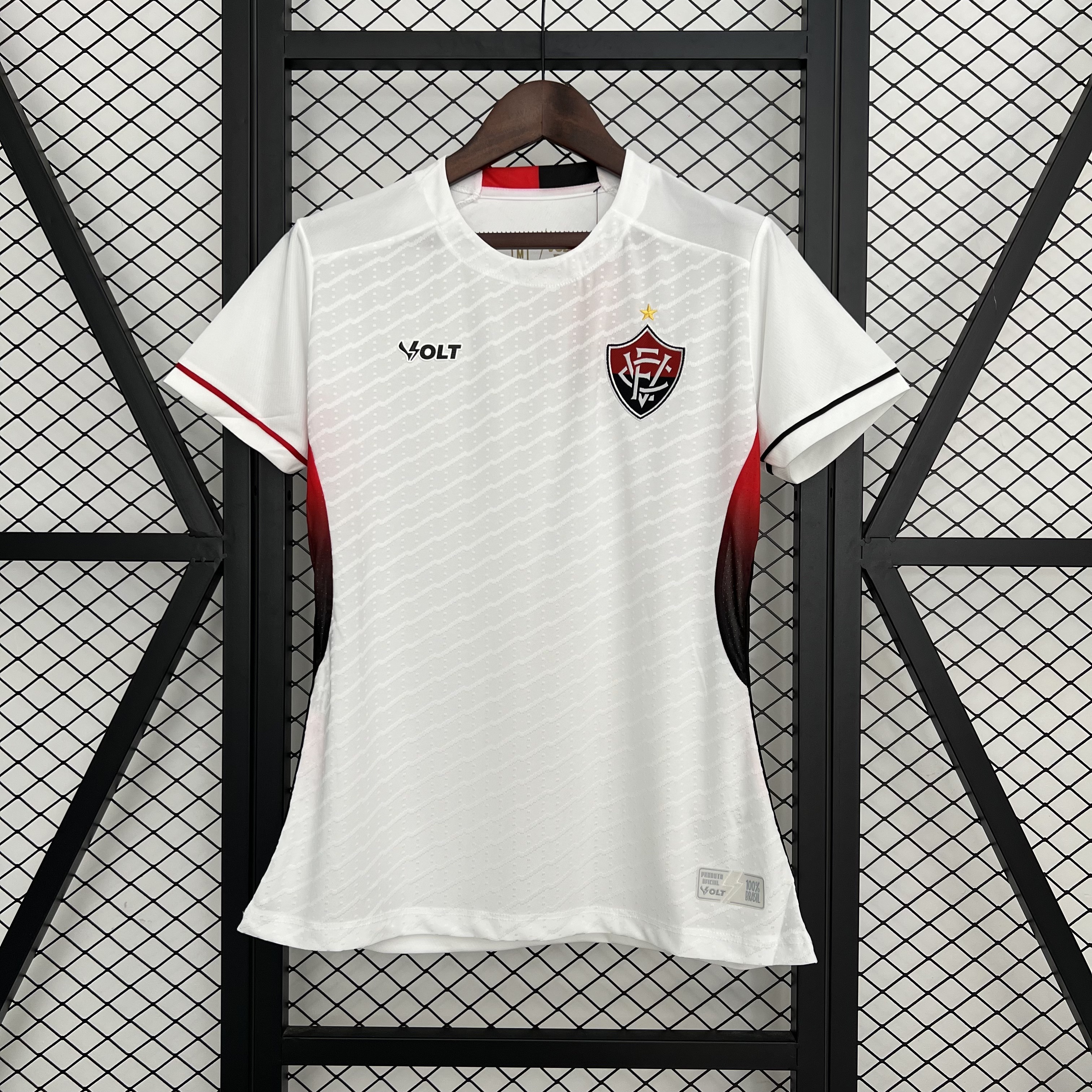 Womens Fluminense Away Jersey 2025/26 Womens Fluminense Away Jersey 2025/26 front view on display