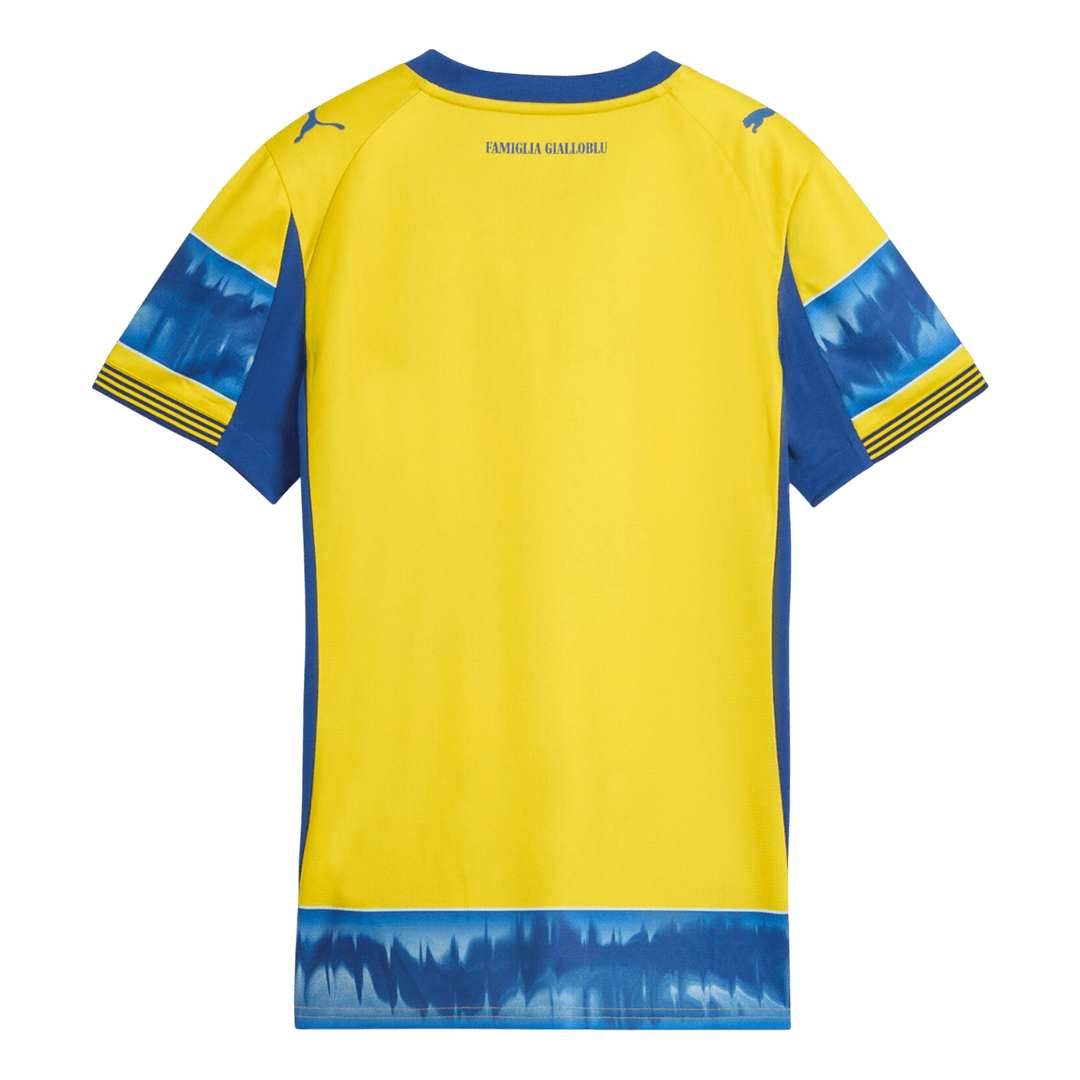 Mens Parma Calcio 1913 Away Jersey 2025/26 Mens Parma Calcio 1913 Away Jersey 2025/26 rear view showing matching team styling