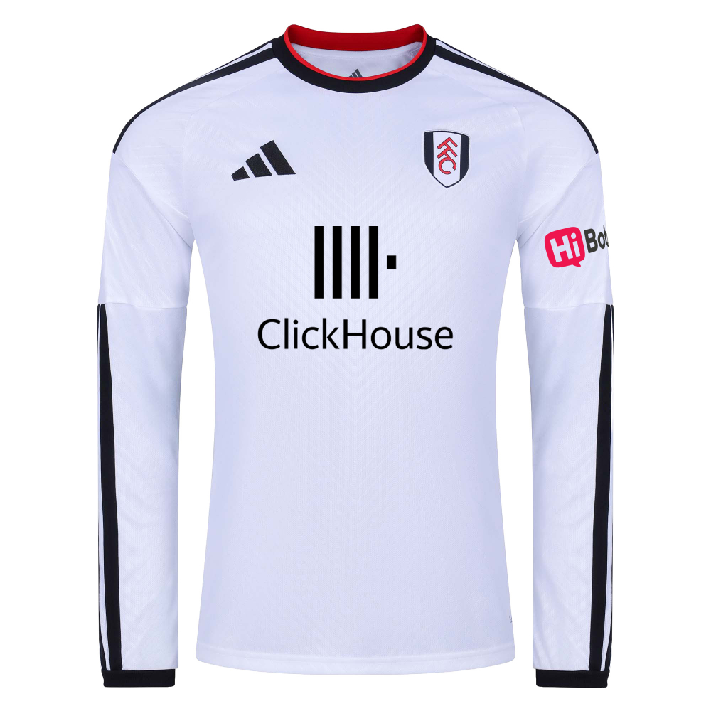 Mens Fulham Home Long Sleeve Jersey 2026/27 Mens Fulham Home Long Sleeve Jersey 2026/27