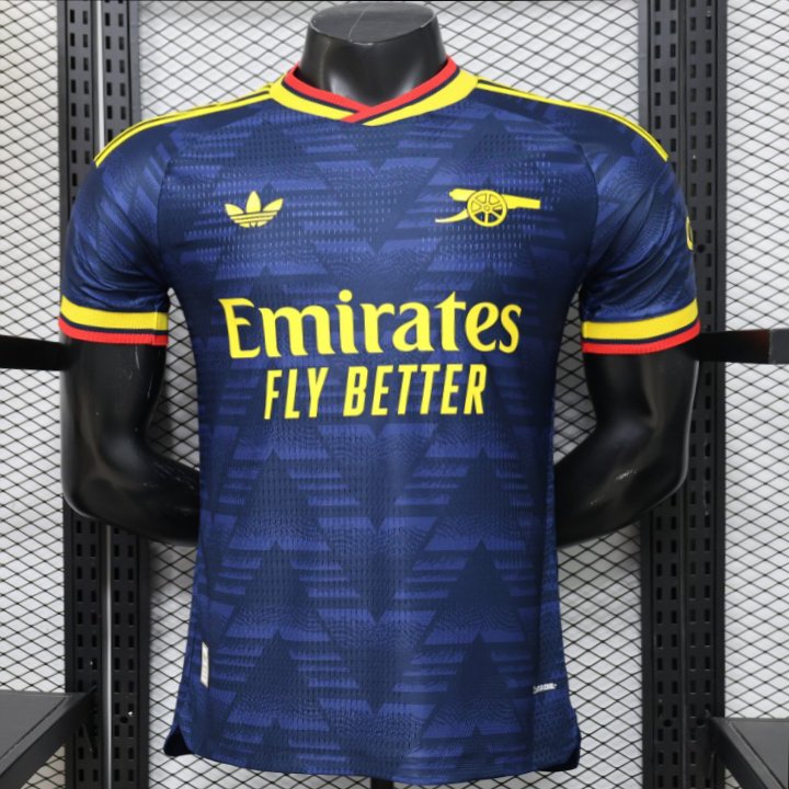 Mens Arsenal Navy Blue Geometric Third Concept Jersey 2026/27 Mens Arsenal Navy Blue Geometric Third Concept Jersey 2026/27